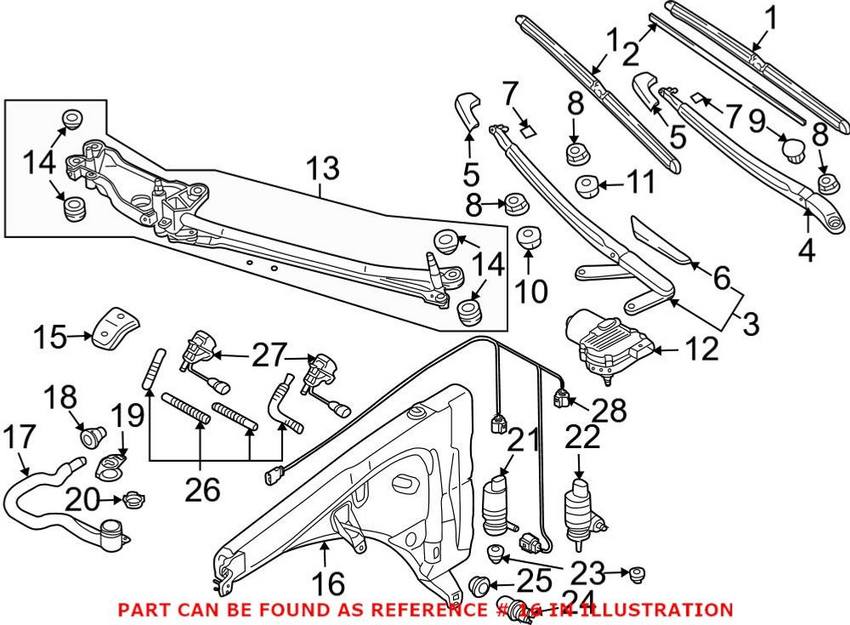 VW Expansion Tank 7L0955453G